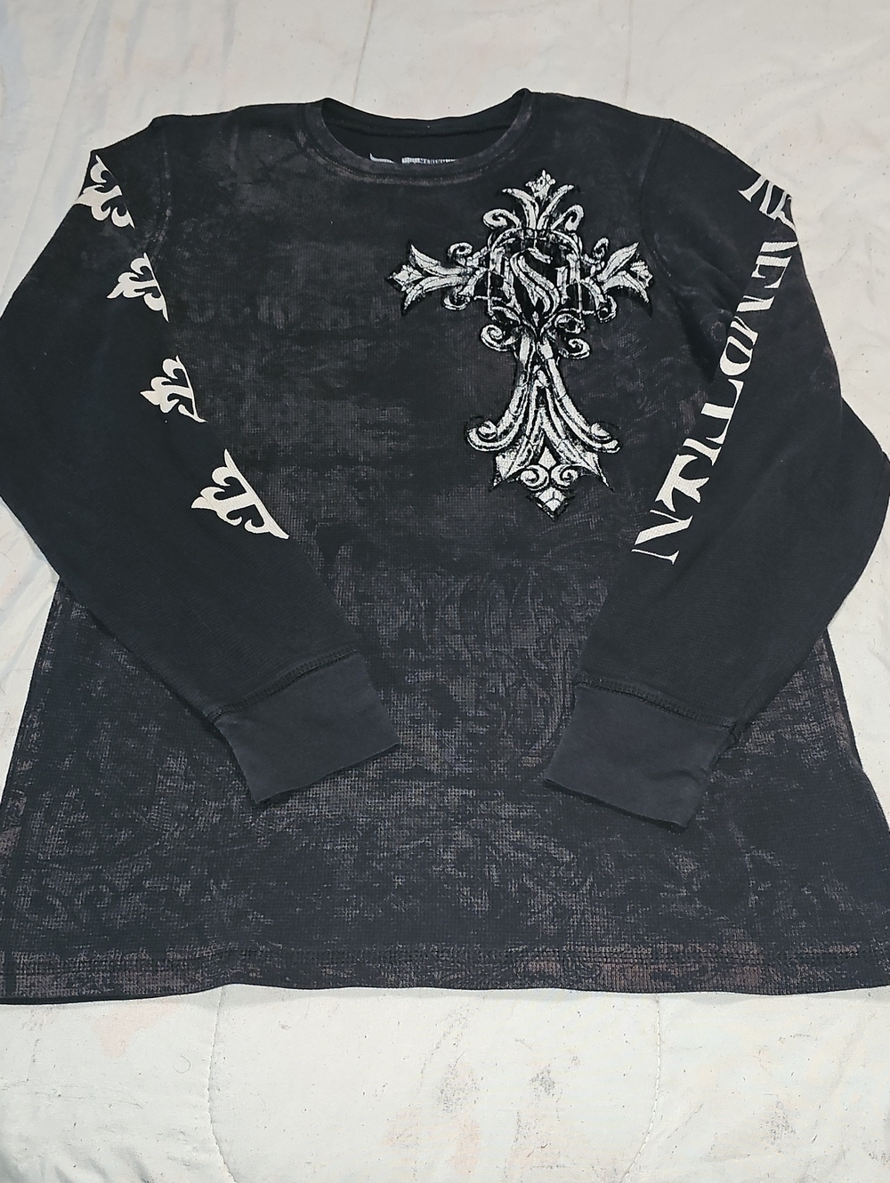 RAW STATE Black Crewneck Sweater